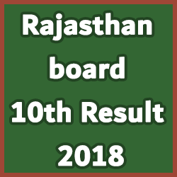 rajasthan board 10th result