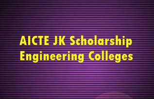 aicte jk scholarship engineering colleges