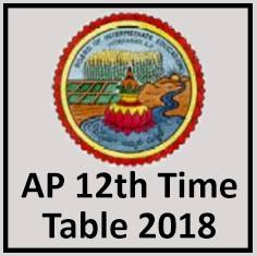 ap intermediate time table