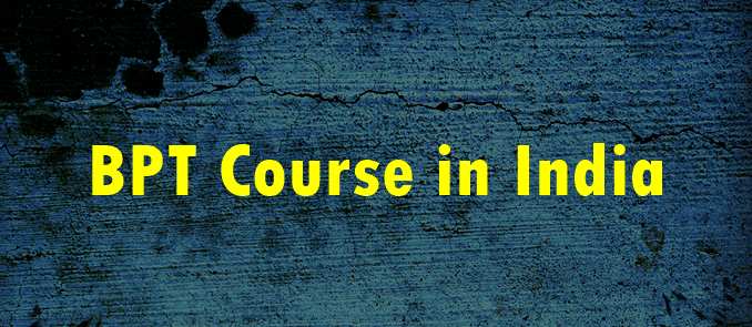 bpt course physiotherapy
