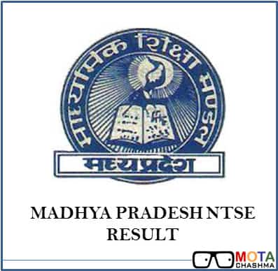 ntse madhya pradesh result