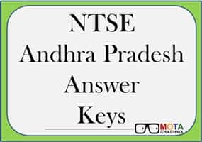 ntse andhra pradesh answer key