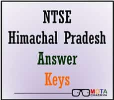 ntse himachal pradesh stage 1 answer key