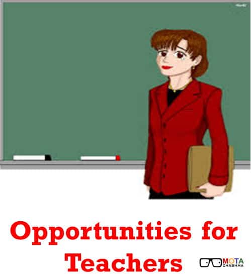 Opportunities for Teachers
