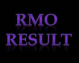 rmo result