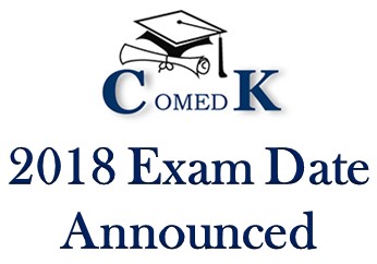 comedk 2018 exam date announced