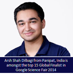 16 year old indian enter the finals of google science fair 2014 with his speech tool