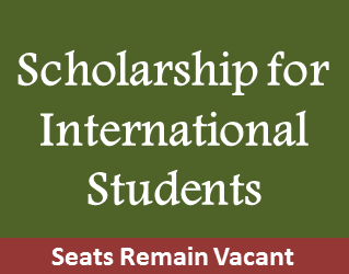 scholarship for international students remains unutilised