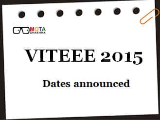 VITEEE 2015 Dates announced