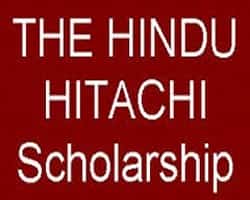 Hindu Hitachi Scholarship 2014