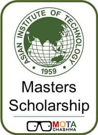 Asian Institute of Technology Masters Scholarship 