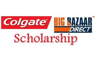 Colgate Big-bazar scholarship 2016