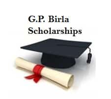 GP Birla Schoalrships