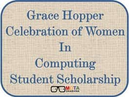 GHCI 2019 Scholarship