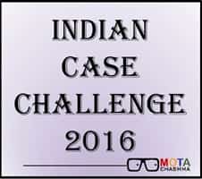 Indian Case Challenge 2016