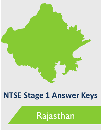 Rajasthan NTSE Stage 1 Answer Keys 2014