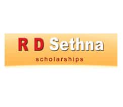 RD Sethna Scholarship