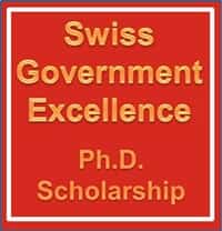 Swiss Government Excellence Ph.D. Scholarship 2016-17