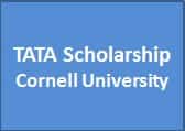 Tata Scholarship Cornell University New York