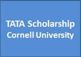 Tata Scholarship Cornell University New York