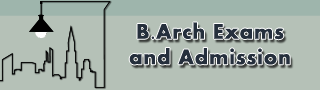 Bachelor of Architecture Admission