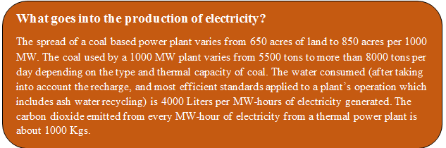Electricity Production Process