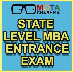 state level mba exams