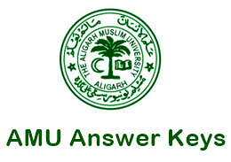 AMU Answer Keys