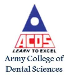 ACDS Admission 2016 - Army College of Dental Sciences