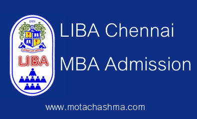 LIBA Chennai MBA Admission